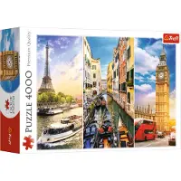 Trefl 45009 puzzle Puzzle 4000 pièces Ville