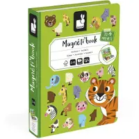 Janod Jeu Magnéti’Book Animaux Vert