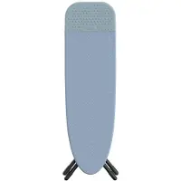 Joseph Joseph Table à repasser Glide avec pieds réglables et compacts et centrale vapeur intégrée résistante à la chaleur - Regular, housse 100% coton, Gris / Jaune