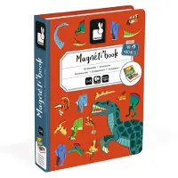 Janod Magnetibook Dinosaurs Board Game Multicolore 3-8 Years Enfants