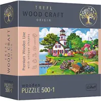 Trefl Wood Craft Origin Puzzle Retraite d'été 501 pièces