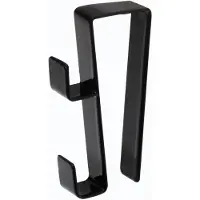 Yamazaki Towel Hook Tower Black (crochet à serviettes)