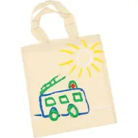 Goki PA057 Sac en coton, naturel (1 pièce)
