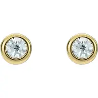 Ted Baker Boucles d'oreilles 'SINEE' or / transparent