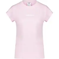 Adidas T-shirt fonctionnel 'Essentials' rose / blanc