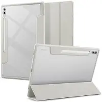 Spigen Galaxy Tab S10 Ultra Case (Samsung Galaxy Tab S10 Ultra), Étui pour tablette, Gris