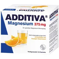 Dr. B. Scheffler Nachf. GmbH & Co. KG ADDITIVA MAGNESIUM 375Mg GRANULAT ORANGE, 20 pcs. Sachets