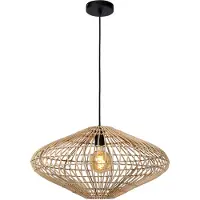 Lucide MAGALI - Lampe suspendue - Ø 56 cm - 1xE27 - Naturel - Japandi