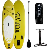 Deep Sea Ensemble de planches de SUP Standard 275cm, Gelb