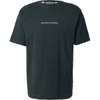 Scotch & Soda T-Shirt vert foncé / blanc