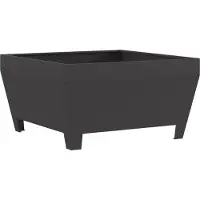 vidaXL Foyer Noir 80 x 80 x 43 cm Acier