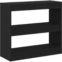 vidaXL Bibliothèque 2 pcs Chêne noir 80 x 30 x 72 cm Bois d'ingénierie