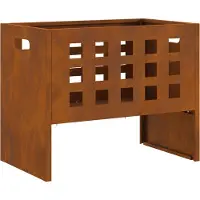 vidaXL Foyer Marron 50 x 30 x 40 cm Acier