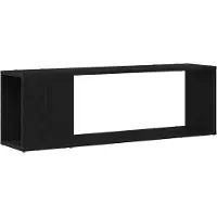 vidaXL Ensemble d'armoires TV Noir 100 x 24 x 63 cm Bois composite