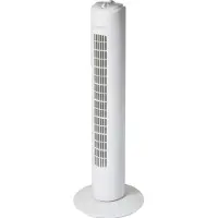 Sygonix Ventilateur de tour 50 W 270 Mm X 805 Mm Blanc Oscillant Timer Ventila647