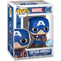 Funko POP! Pop! Marvel - Figurka winylowa Kapitan Ameryka Klasyka Premium
