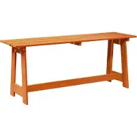 vidaXL Banc d'extérieur marron 119 x 37 x 47 cm en pin massif