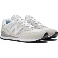 New Balance Baskets basses '574' crème / blanc