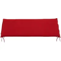 Doppler Canapé LIFE, modèle 3 places, dimensions 150 x 45 x 4 cm, couleur rouge