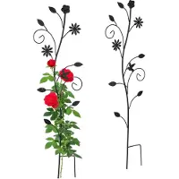 Relaxdays Support pour rosiers (1 cm, 34 cm)