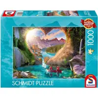Schmidt Vue avec le cur 1000 pièces