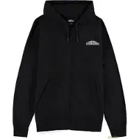 Difuzed Hommes, Pull-over, Sweat à capuche zippé Izuku Midoriya Hommes, Noir, (XL)