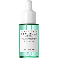Ginza.se Madagascar Centella Tea-Trica Relief Ampoule sérum apaisant visage pour peaux à problèmes, acné 30 ml