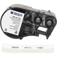 Brady M4C-187-7641 ruban pour gaine thermorétractable 8,50 mm x 2,13 m (d'origine) - noir sur blanc