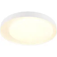 TRIO Reality Luminaires Plafonnier ALETA DH 45x8 cm blanc Plafonnier