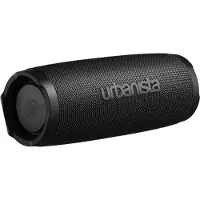 Urbanista , haut-parleur Bluetooth 5.2 IPX7 stéréo 20W modèle Nashville en plastique avec mousqueton, noir