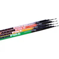 LINEAEFFE Carbon Coup Rod Rouge,Argenté 6.00 m / 25 g