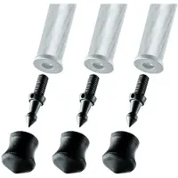 Gitzo Gsf30s Rubber Feet Tripod 30 Mm Argenté