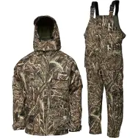 Prologic Max5 Comfort Thermo Suit M Combinaison d'hiver thermique 2 pièces pour pêcheurs à la ligne