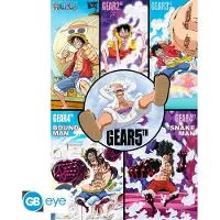 GB eye - One Piece Poster Historique Des Gears (91,5 X 61 Cm)