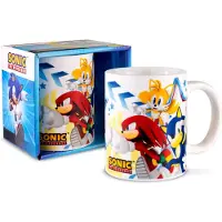 Super Merchant Sonic Mug 350ml, Tasse, Multicolore, Blanc