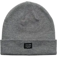 Jack & Jones Bonnet - Tricoté - JacDna - Grey Melange - - L/XL - Bonnet
