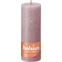Bolsius 4x , Bougie, Bougie ronde 'Rustiko Shine (1 pcs)
