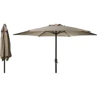 EDM Garden Umbrella Marron 300 x 248 cm