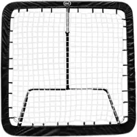 Axi Rebounder Pro120 | Filet De Rebond Football Noir - 120X120Cm | Rebondisseur De Foot Réglable | Kickback - Multisport | Filet En Pp Résistant De 4