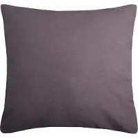 Stof - Coussin - Taille 40x40 cm - 100% Coton - Couleur Gris - Modèle Duo - Épaisseur Idéale - Confortable et Élégant - Agréable au Toucher