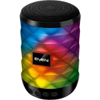 SVEN PS-55, black, power output 5W (RMS), TWS, Bluetooth, FM, USB, microSD,lithium battery, SV-02114
