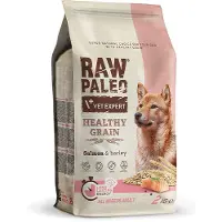 Vet Expert RAW PALEO Heathy Grain Adult Salmon - croquettes au saumon pour chiens adultes - 2 kg