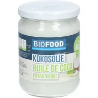 Biofood Huile de Coco Extra Vierge Bio 500 g Huile