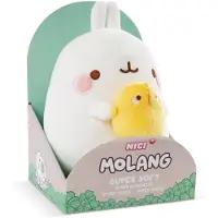 Nici Peluche Toute Douce Molang Avec Piu Piu Dans Une Boîte Cadeau Teddy 24 Cm