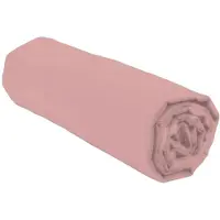 Lovely Home Housse de matelas ajustée Lovely Home LH71626 Rose - 180 x 200 + 30 cm