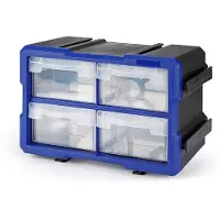 Workpro Boîte Organisatrice Empilable Avec 4 Tiroirs