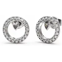 GUESS Tiny Dancer Jube04655 Earrings Argenté Femme