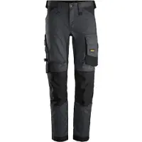 Snickers Workwear Allroundwork Elastic Work Pants Noir 046 Homme