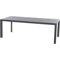 Siena Garden Silva Dining Tisch 220x100cm matt anthrazit / HPL ferro (220 x 100 x 74 cm)