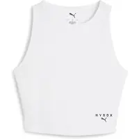 Puma X Hyrox Rib Crop Sleeveless T-shirt Blanc S Femme